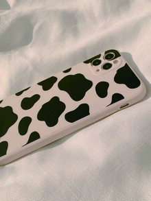 Vỏ điện thoại in hình con bò - Màu be - Xem 6