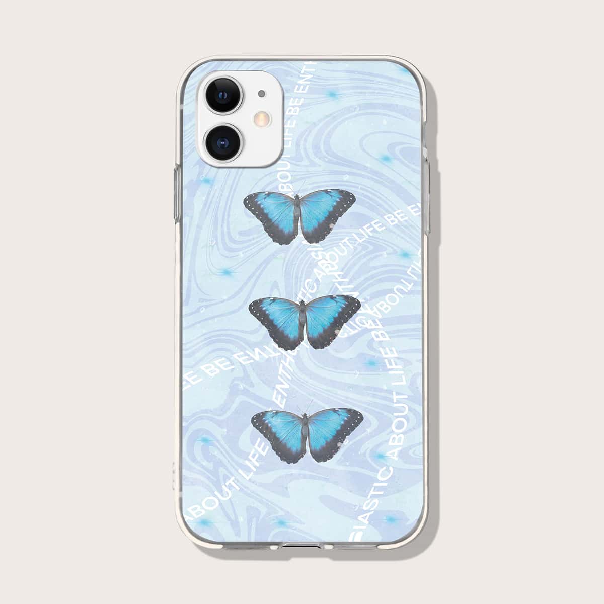 

Butterfly Pattern Phone Case, Multicolor