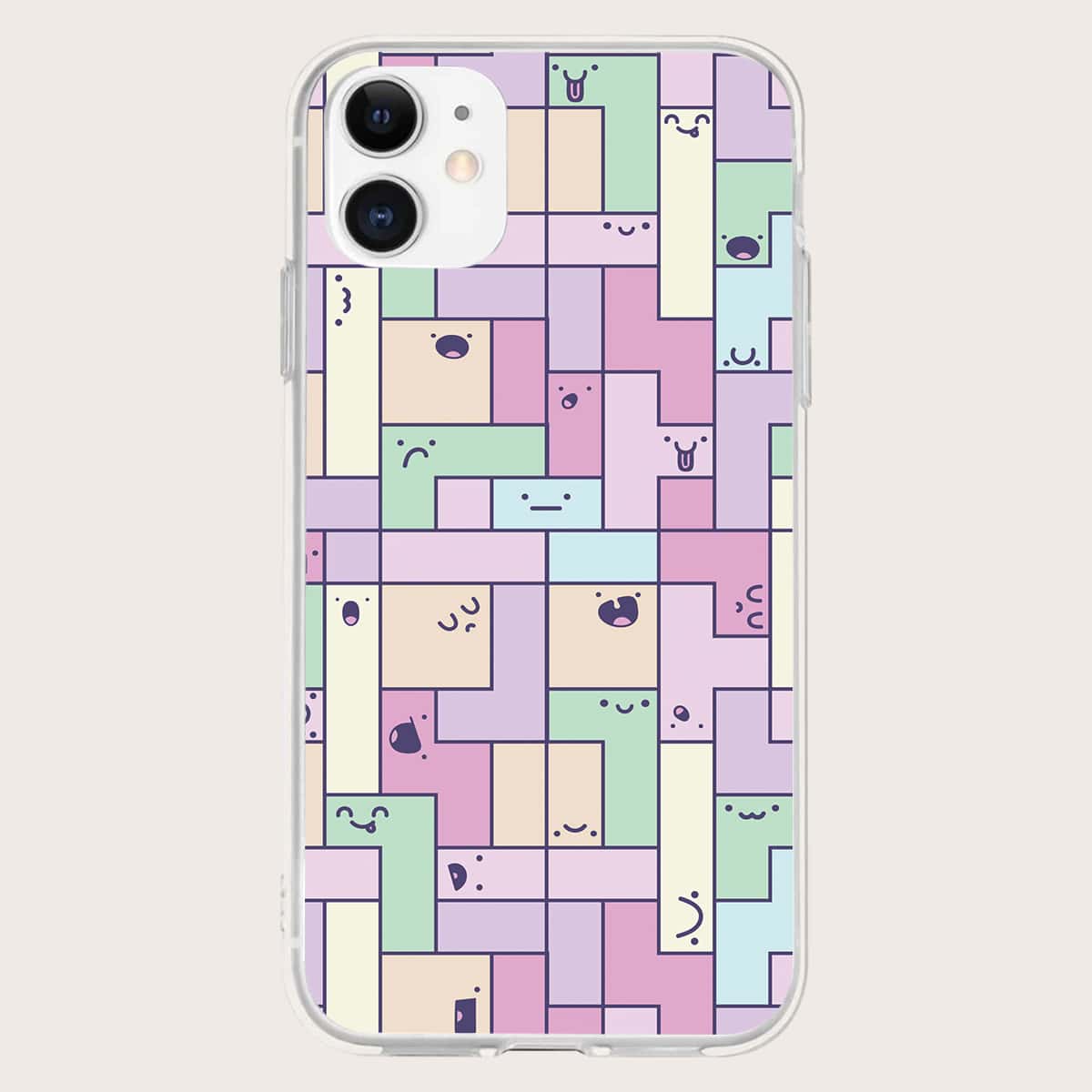

Colorblock Phone Case, Multicolor