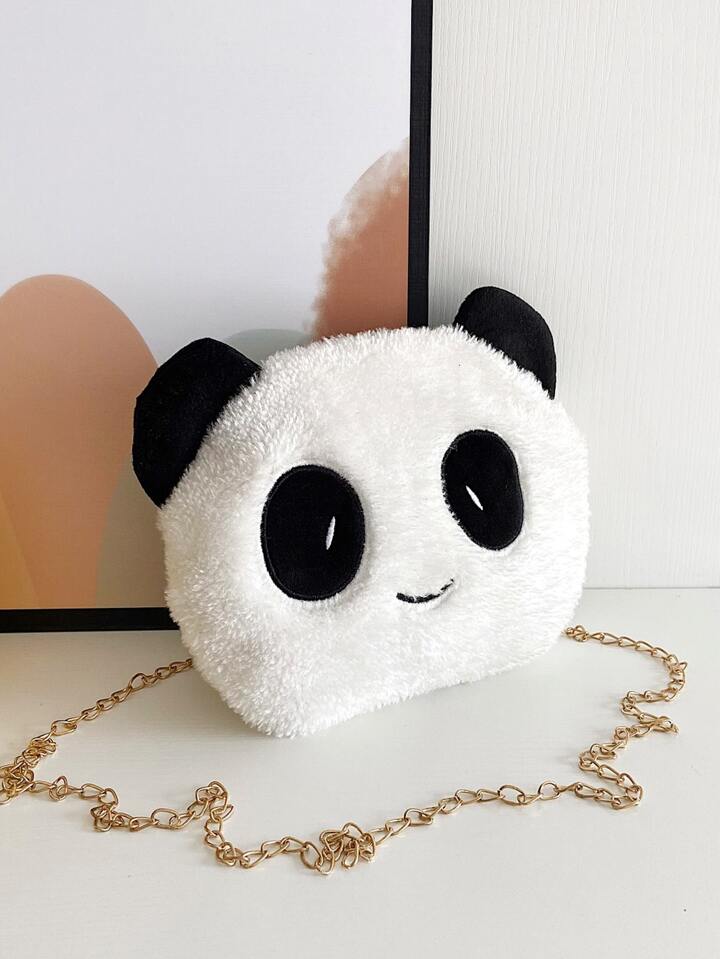 Girls Panda Design Chain Novelty Bag