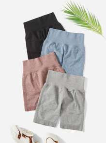 Easithlete Quần Shorts Thể thao Nữ màu trơn - Nhiều màu - Xem 2