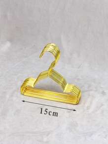 1入組素色寵物衣架 - 金色 - 查看 4