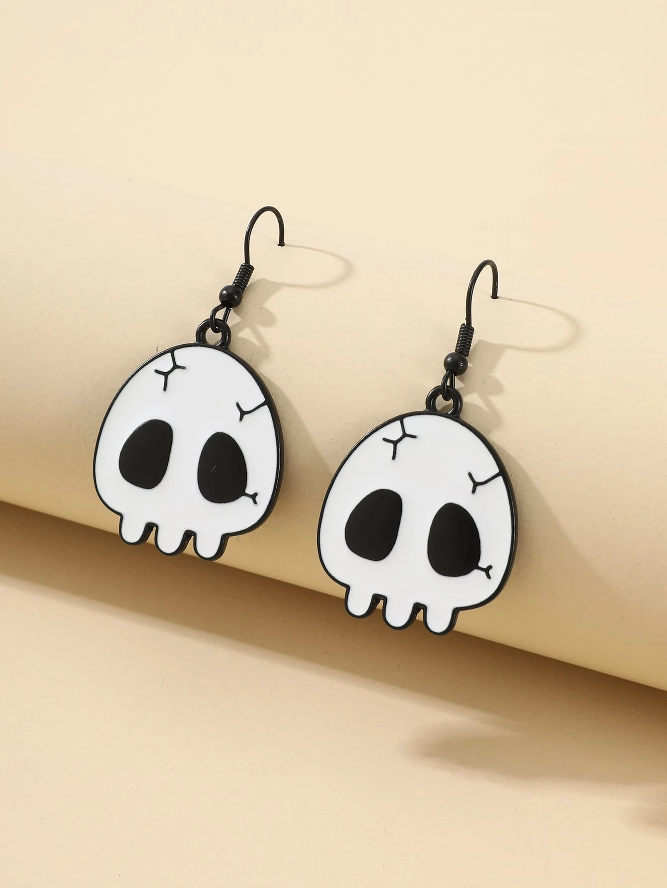 Skull Drop Earrings