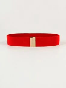 Minimalist Corset Belt - Red - View 1