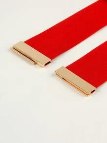 Minimalist Corset Belt - Red - View 4