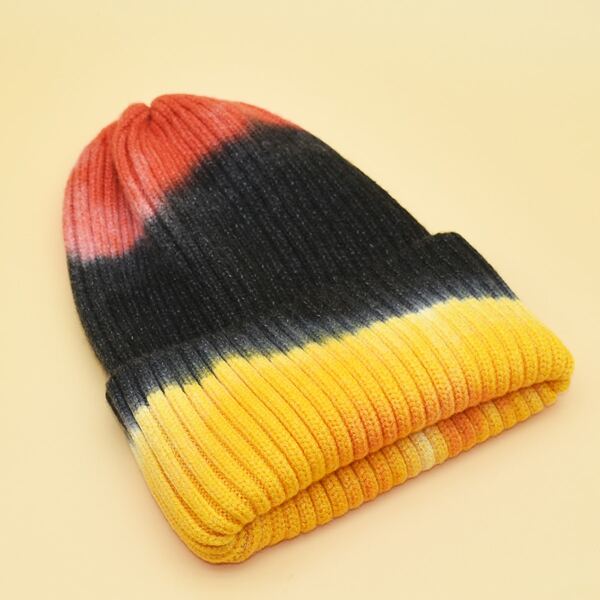 

Toddler Kids Color Block Beanie, Multicolor
