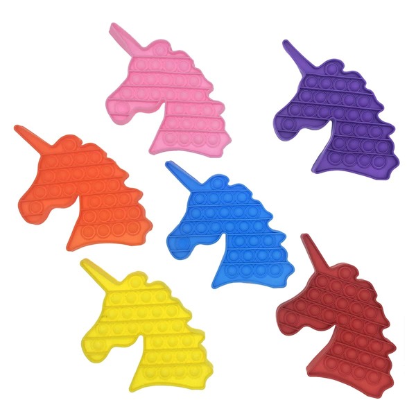 

1pc Random Unicorn Push Pop Bubble, Multicolor