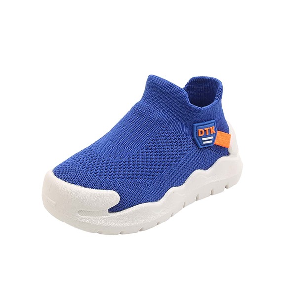

Boys Minimalist Knit Hollow Out Sneakers, Blue