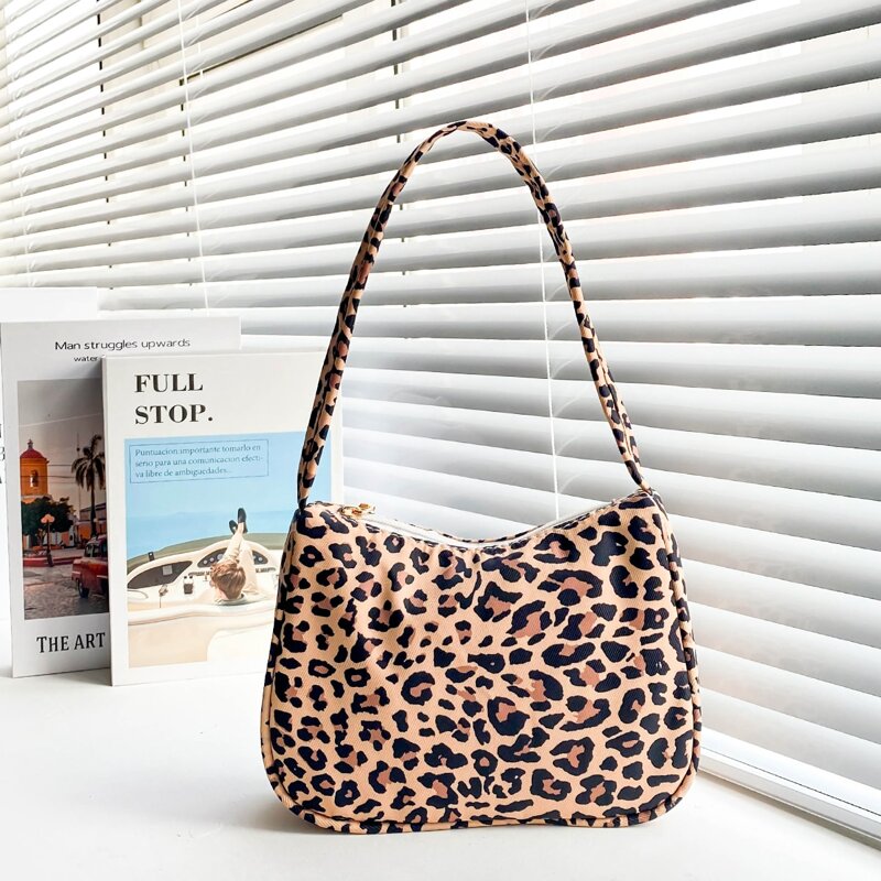 

Leopard Shoulder Bag, Multicolor