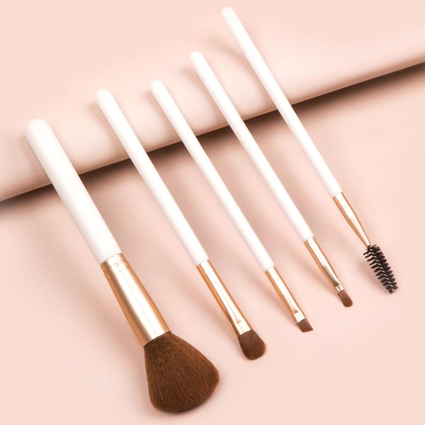 

5pcs Makeup Brush Set, White