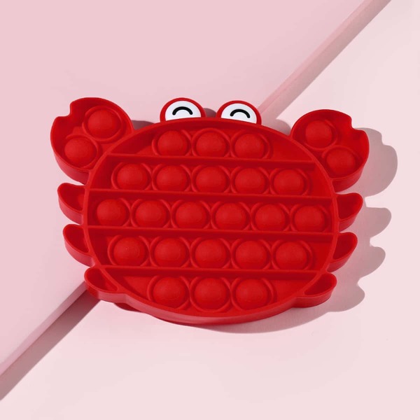 

Crab Shaped Push Pop Bubble, Multicolor