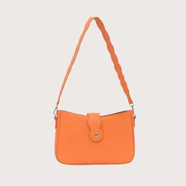 

Stitch Detail Shoulder Bag, Orange