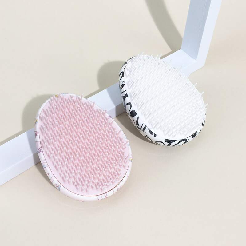 

1pc Hair Brush, Multicolor