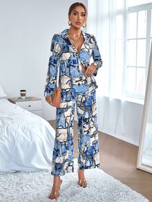 Áo sơ mi nữ Họa tiết Chain Giải trí - Nhiều màu - Xem 4