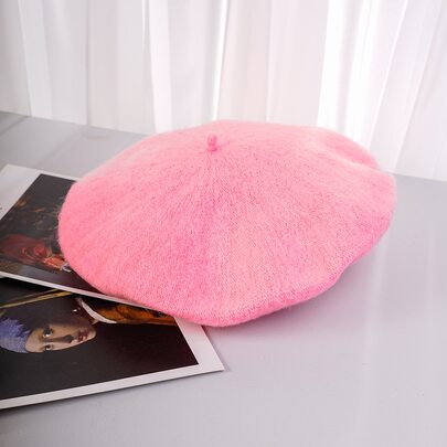 Minimalist Solid Beret
