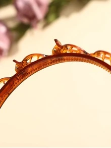 2入組極簡風格髮箍 - 彩色 - 查看 3