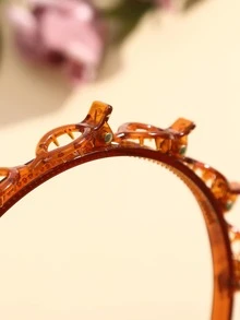 2入組極簡風格髮箍 - 彩色 - 查看 4