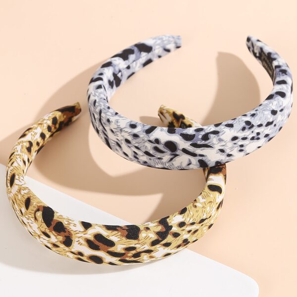 

2pcs Graphic Headband, Multicolor