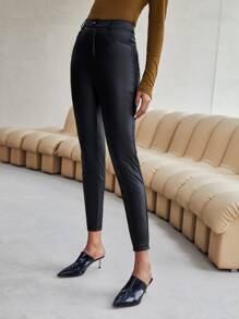 BizChic PU皮革緊身褲