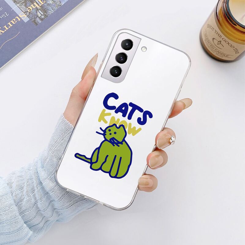 

Cat Pattern Phone Case, Multicolor