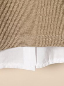 Young Girl Ruffle Trim Top & Flounce Sleeve Blouse - Multicolor - View 8