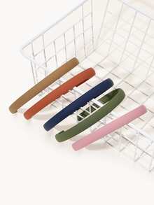 5 chiếc Băng đô rắn tối giản - Nhiều màu - Xem 2