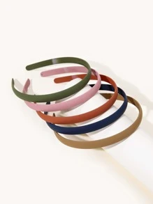 5 chiếc Băng đô rắn tối giản - Nhiều màu - Xem 3