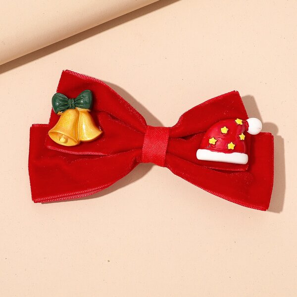 

Christmas Bow Hair Clip, Multicolor