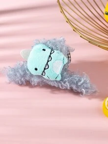 Dinosaur Decor Hair Claw - Multicolor - View 1