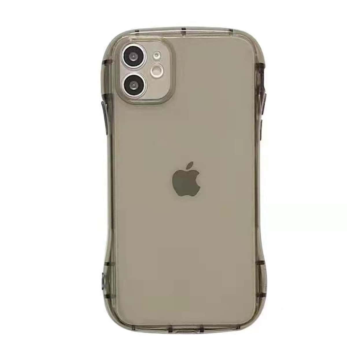 

Clear Phone Case, Grey
