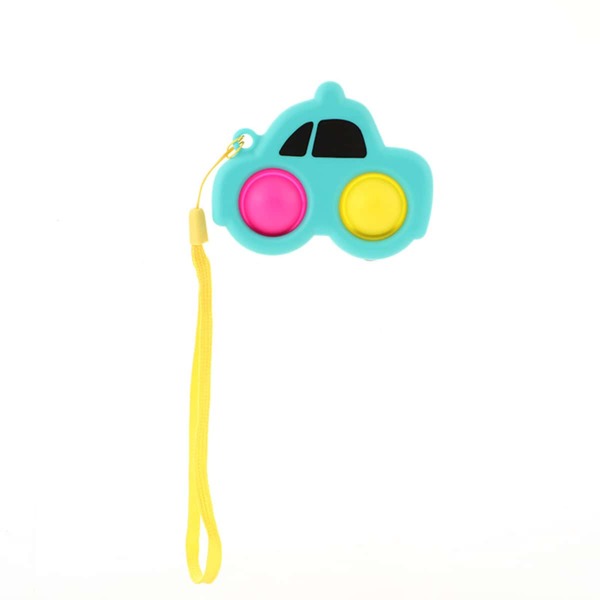 

Car Shaped Push Pop Bubble, Multicolor