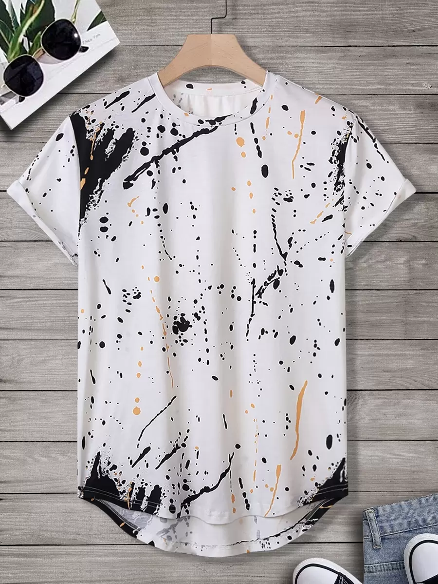 Manfinity LEGND Tops Nam Cao thấp Đồ họa Giải trí - trắng - Xem 1