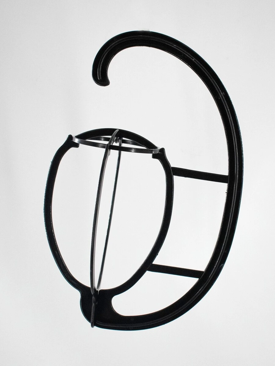 Hanging black bracket - Black - View 1