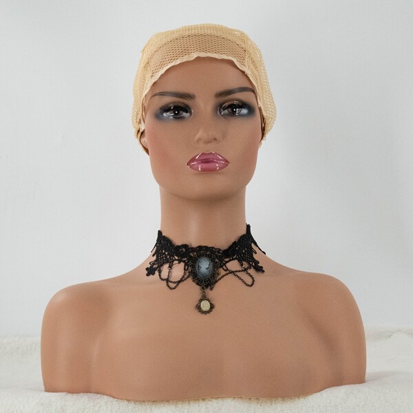 

1pc Net Wig Cap, Beige
