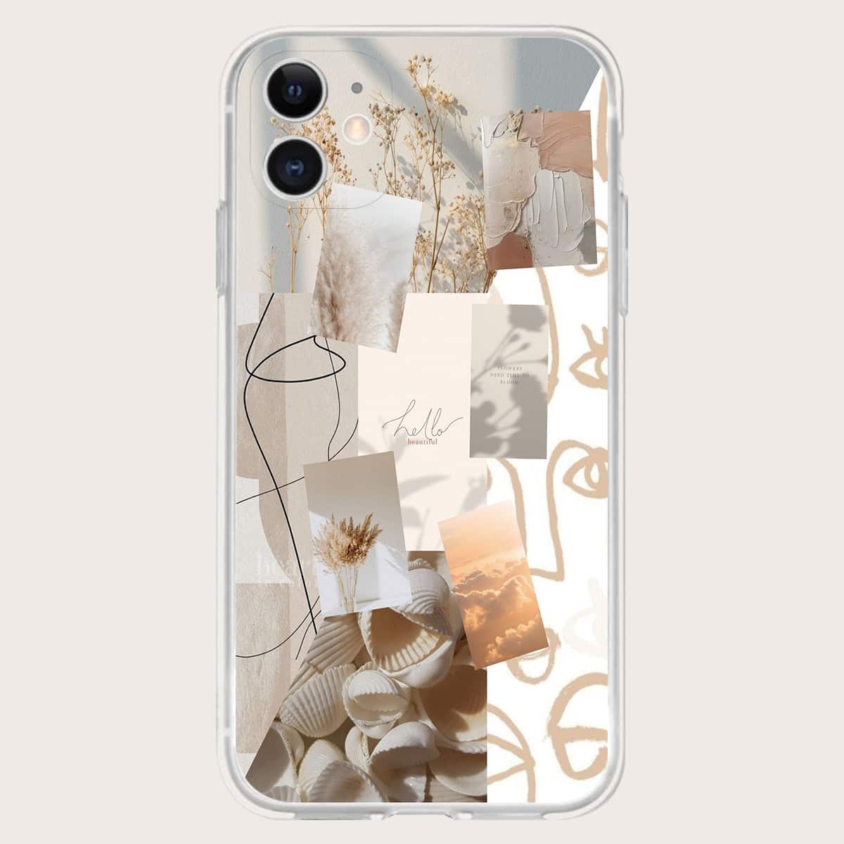 

Aesthetic Collage Phone Case, Multicolor