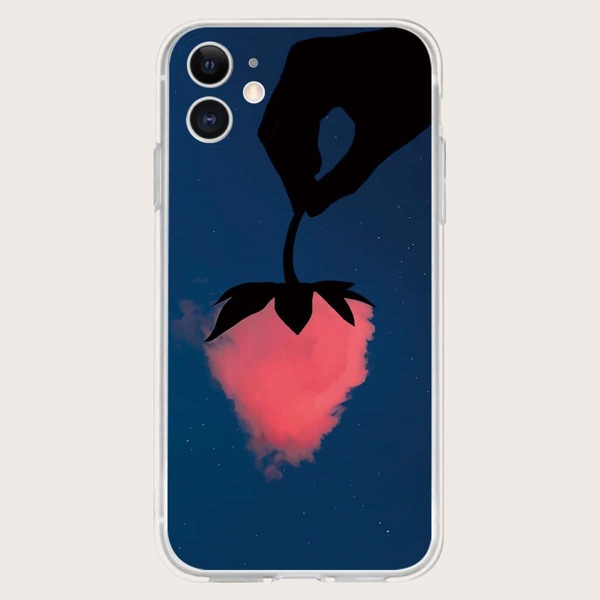 

Strawberry Clouds Phone Case, Multicolor