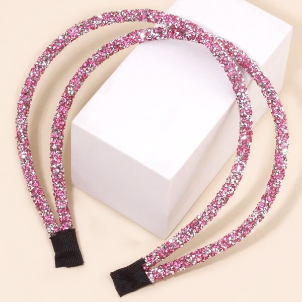 

Toddler Girls Rhinestone Decor Headband, Multicolor