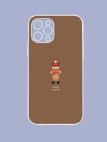 聖誕麋鹿手機外殼 - 彩色 - 查看 2