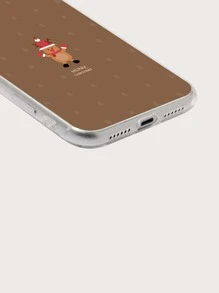 聖誕麋鹿手機外殼 - 彩色 - 查看 3