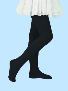 小女童3雙素色褲襪 - 彩色 - 查看 2