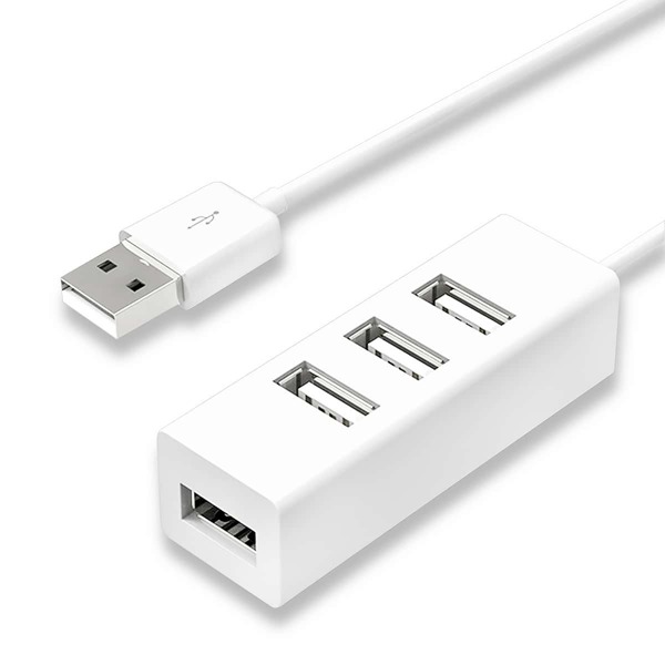 

4 порта USB, Белый