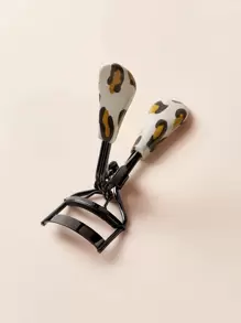 动物纹手柄睫毛夹，黑色豹纹睫毛夹，化妆，便宜，房间装饰，梳妆台，旅行，卧室，化妆配件，睫毛夹，便宜，圣诞礼物，化妆，化妆工具，便宜货，礼物，女士礼物，圣诞礼物，赠品，旅行，便宜货，旅行必备 - 彩色 - 查看 1