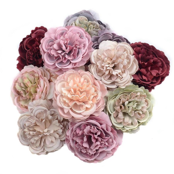 

10pcs Random Color Artificial Flower, Multicolor