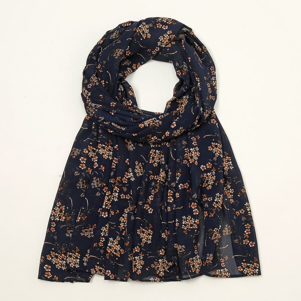 

Ditsy Floral Pattern Scarf, Multicolor