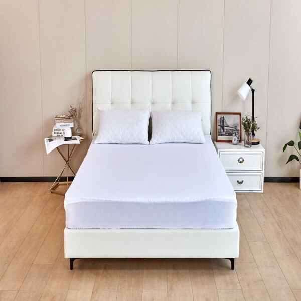 

Plain Fitted Sheet, White