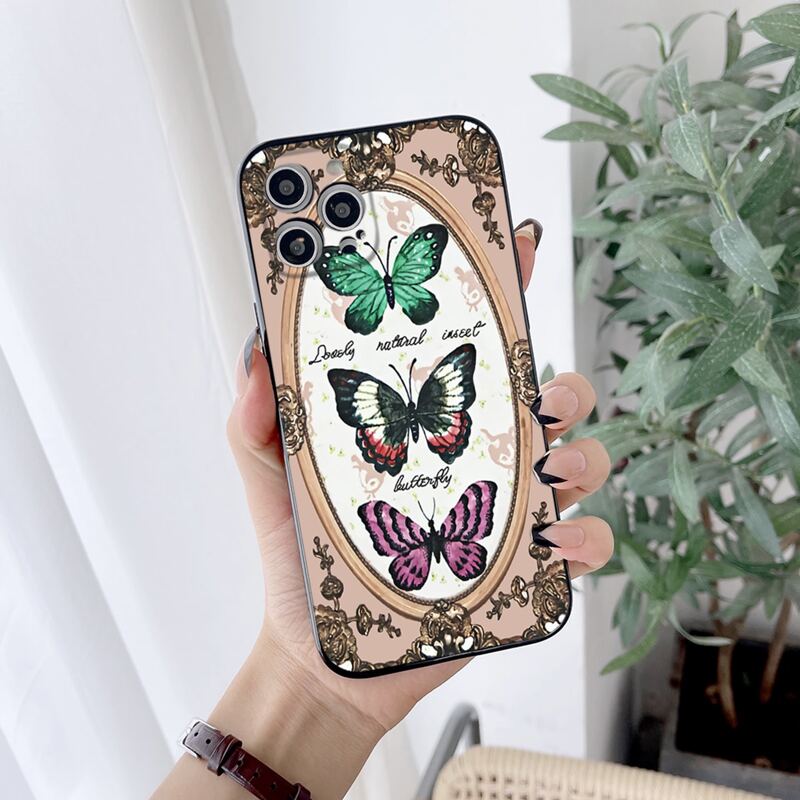 

Butterfly Pattern Phone Case, Multicolor