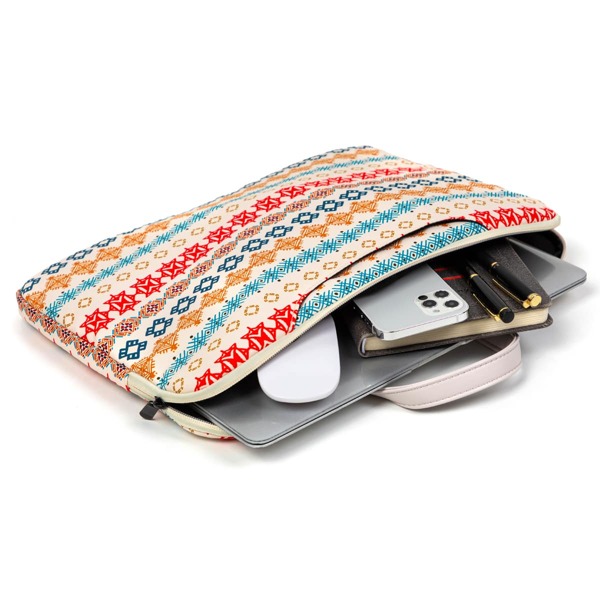 

14 дюймов Сумка для ноутбука узором, Многоцветный