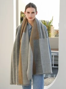 Khăn quàng cổ sọc - Nhiều màu - Xem 1