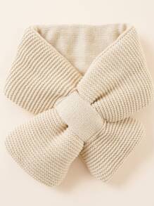 Khăn quàng cổ rắn cho trẻ mới biết đi - Màu be - Xem 1