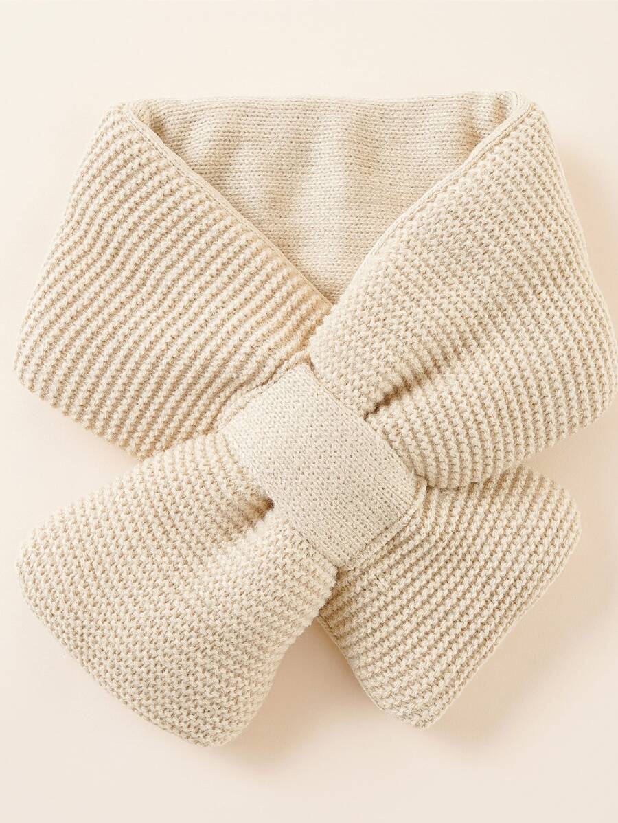 Khăn quàng cổ rắn cho trẻ mới biết đi - Màu be - Xem 1